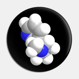 Nicotine Molecule Chemistry Pin