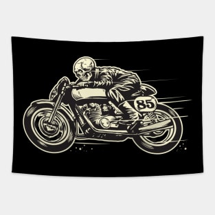 Cycle Skull Tapestry