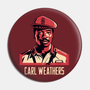 Carl Weathers - Retro Style Pin