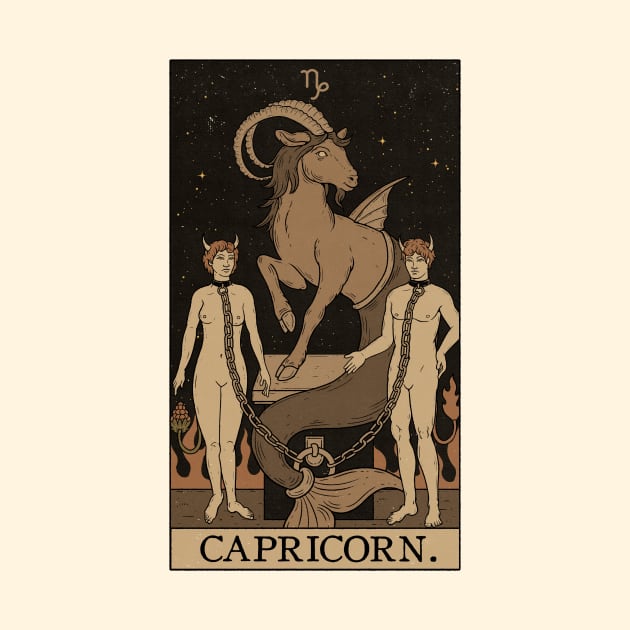 Capricorn Tarot Card by thiagocorrea