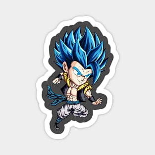 chibi_gogeta_blue Magnet