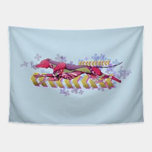 Mecha greyhound Tapestry