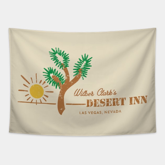 The Desert Inn Tapestry by MindsparkCreative