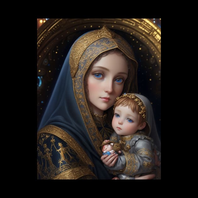 Madonna and Child by PSYOP Industries 