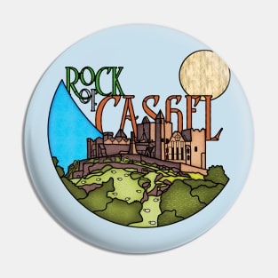 Rock of Cashel Stained Glass Pin