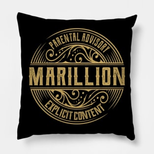 Marillion Vintage Ornament Pillow