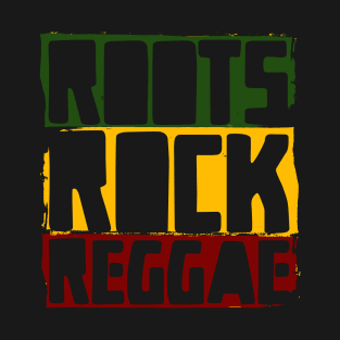 Roots Rock Reggae Rasta Colors T-Shirt