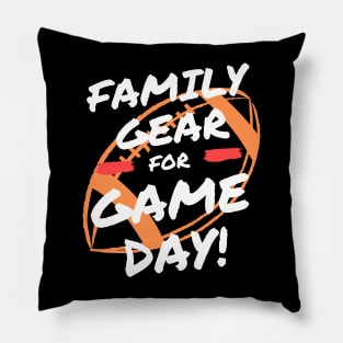 Football Family Gear Pillow