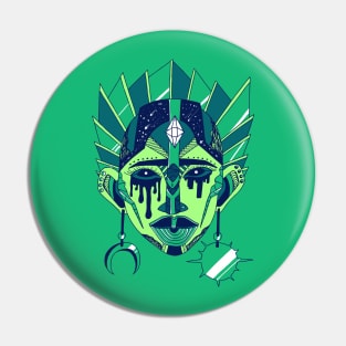 Ngreen African Mask No 12 Pin