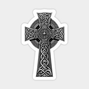 Irish Celtic Art Cross Magnet