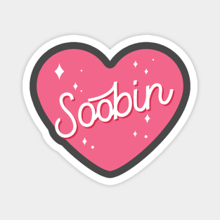 TXT Soobin name heart Magnet