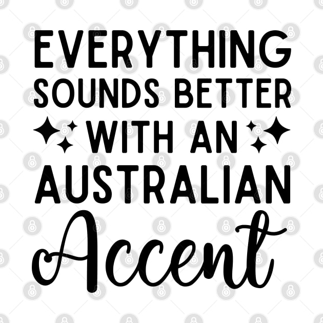 Australian accent woman or girl female australia accent by Printopedy