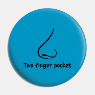 Two finger pocket Pin