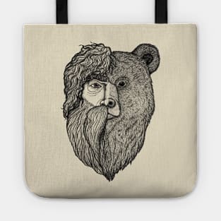 Wild Bear Man Tote