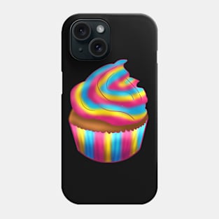 Pansexual LGBTQ Cupcake Phone Case