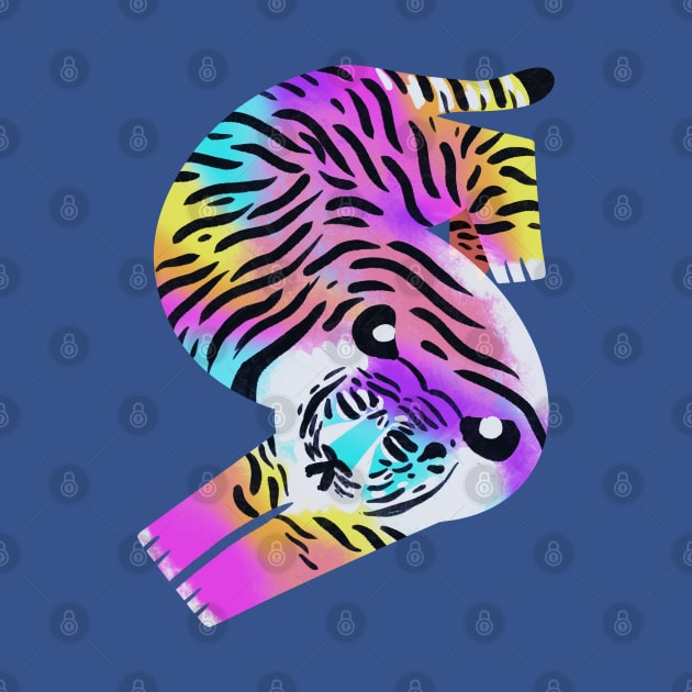 Rainbow Tiger by TurboErin