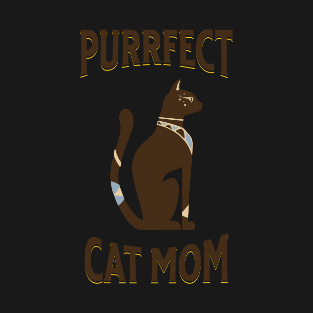 Purrfect Cat Mom by NICHE&NICHE