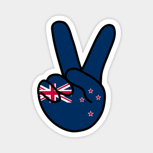 New Zealand V Sign Magnet