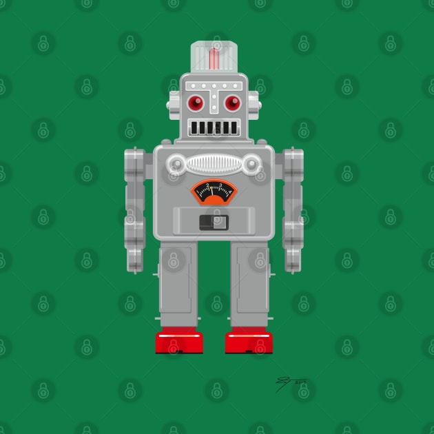 Retro Robot by Tunstall