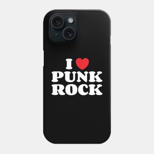 I Heart Punk Rock Phone Case