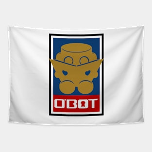 O'BOT: Love a Book (Gold) 2.0 Tapestry