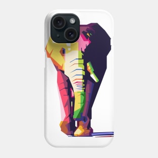 wpap elephant artwork Phone Case