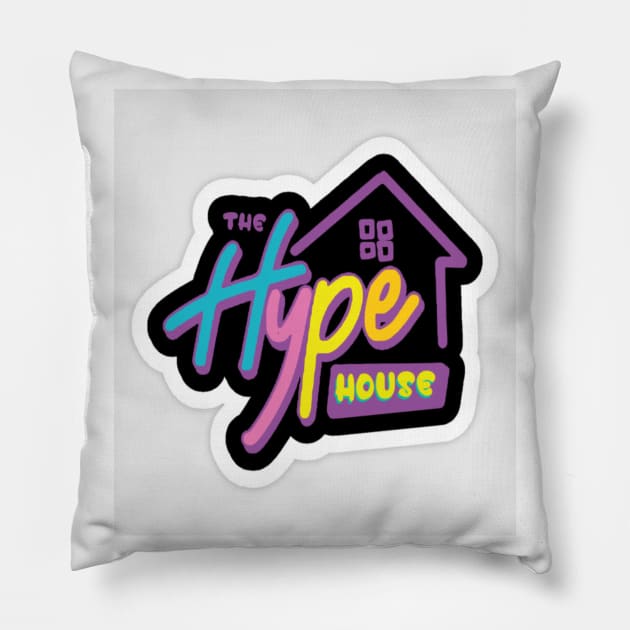 Hype house Pillow by On2Go Design