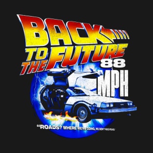 Back To The Future - Delorean T-Shirt