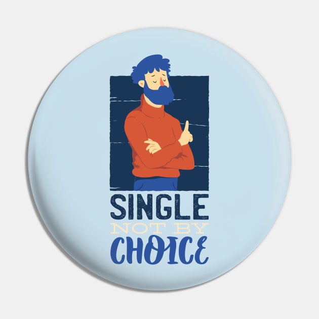 Funny single Design Pin by LR_Collections