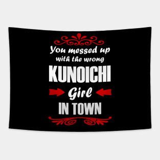 Kunoichi Girls' Ninja Birthday Gift Tapestry