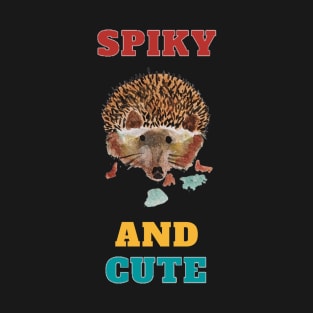Spiky And Cute Hedgehog T-Shirt