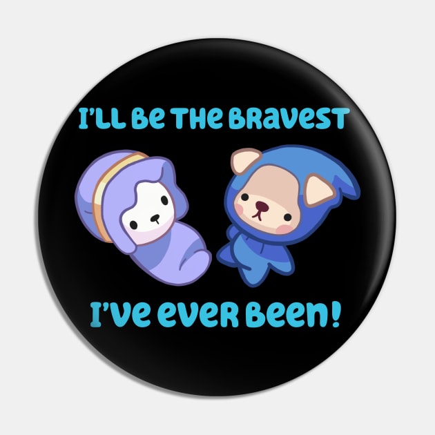 Brave Mom of Twins Pin by Juice_On