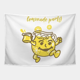 Lemonade Party - Retro Tapestry