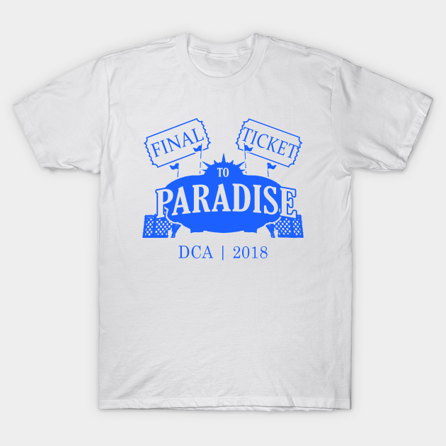 Discover Final Ticket to Paradise - Paradise Pier - T-Shirt