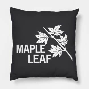 Maple Leaf Neighborhood Pillow