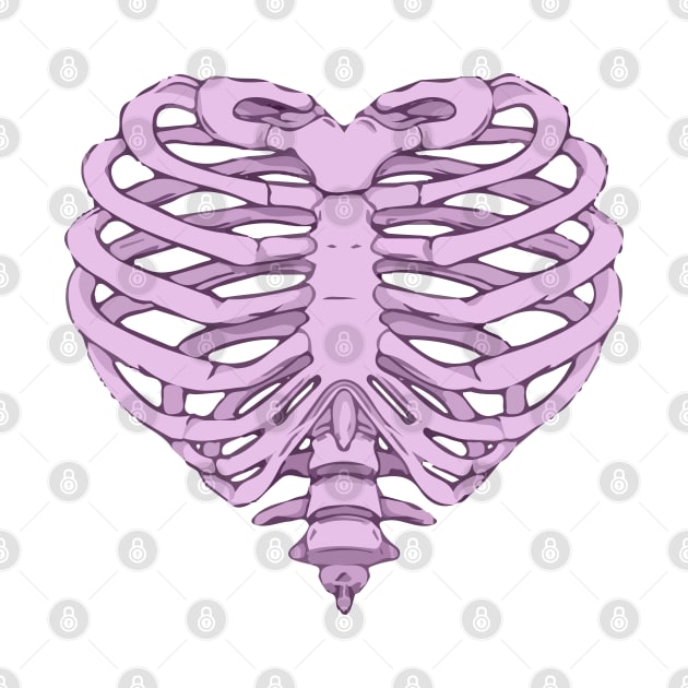 Heart of Bones Skeleton. by labstud