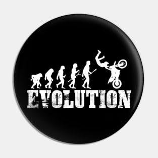 Motocross Bike Motorcycle Dirt Bike Evolution Pin