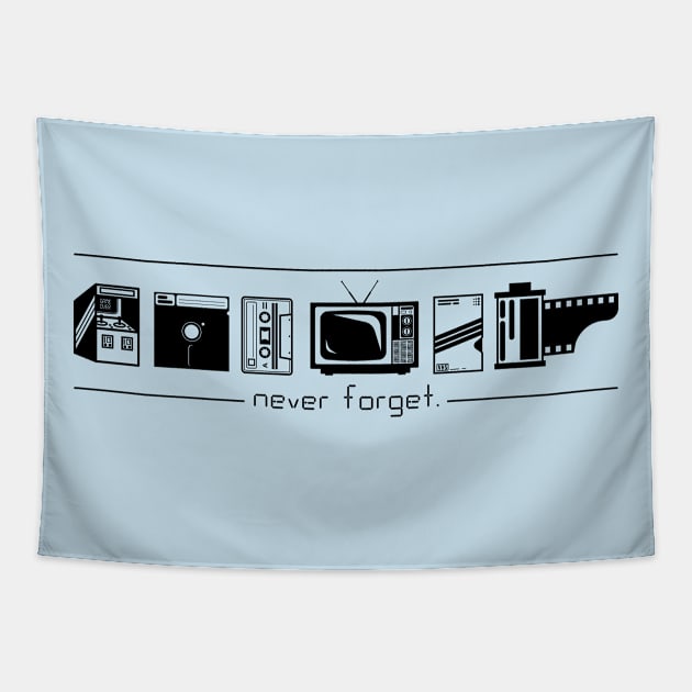 Never Forget Tapestry by Thomas C Park