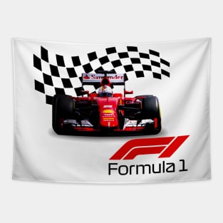 Japanese Grand Prix International Racing F1 Racer Tapestry