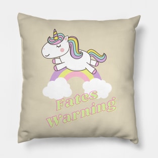 fate ll unicorn Pillow