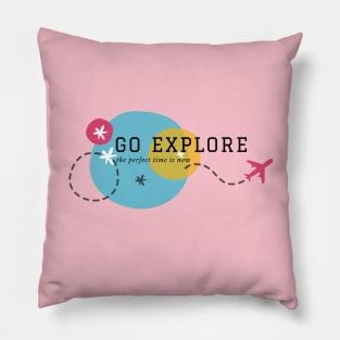 Go Explore Pillow