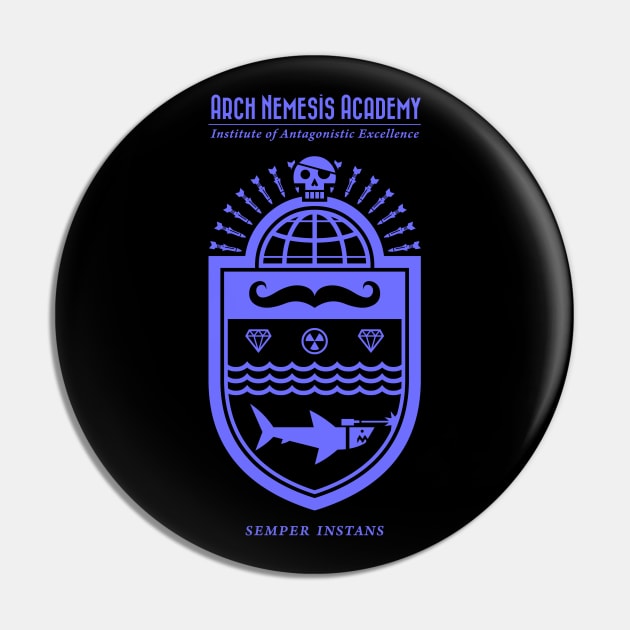 Arch Nemesis Academy - violet violence Pin by HtCRU