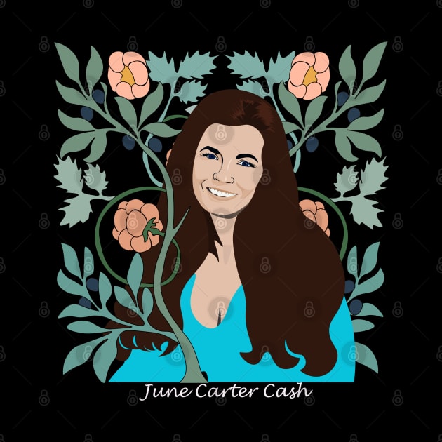 June Carter Cash by Goddess of the Bees 