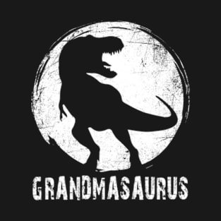 Grandmasaurus T Rex Dinosaur T-Shirt