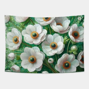 Anemone Flowers Tapestry