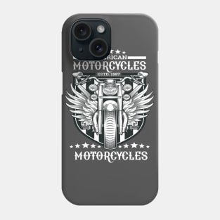 American Motorcyle Style Phone Case