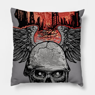 Grind Skull Pillow