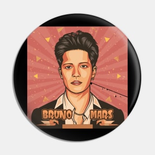 Bruno Mars Pin