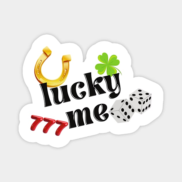 Lucky Me Magnet by Silver Saddle Co