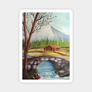 A Beautiful Landscape Magnet